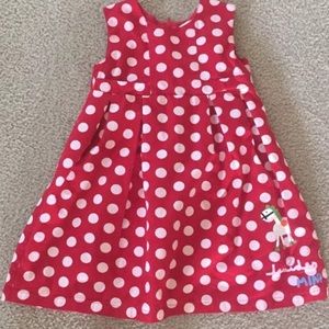 Lourdes Mini Boutique 6 Polka Dot Sleeveless Dress